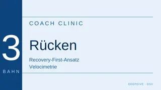 Coach Clinic #3 – Rückenschwimmen-Woche & der "Recovery-First"-Ansatz: Wie ein brasilianischer Trainer in Deutschland die Junior-Podestplätze verdreifachte